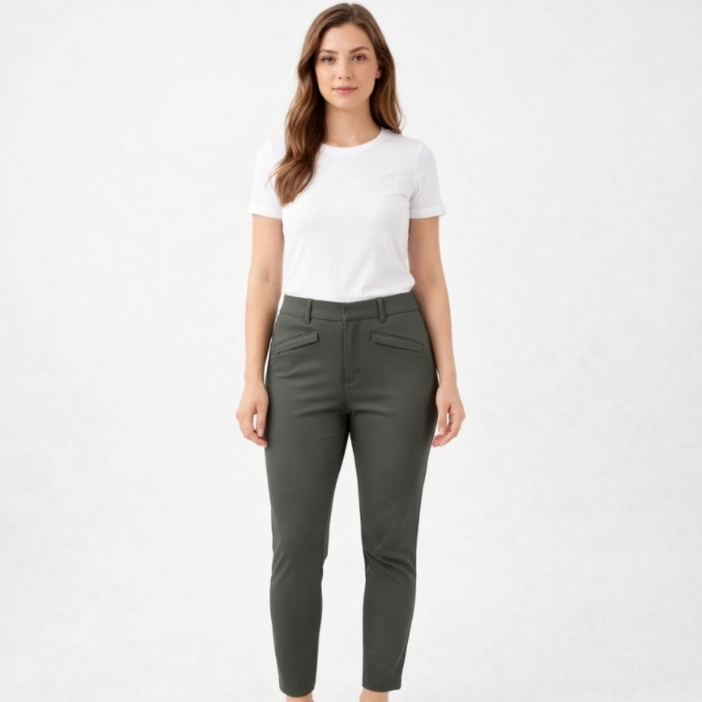 Gap | Olive Green Mid Rise Skinny Ankle Jeans  NWT